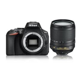 Reflex D5600 - Noir + Nikon Nikkor AF-S DX 27-157.5mm f/3.5-5.6G ED V f/3.5-5.6