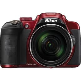 Compact - Nikon CoolPix P610 Rouge + Objectif Nikon Nikkor 60x wide Optical Zoom ED VR 4.3-258mm f/3.3-6.5
