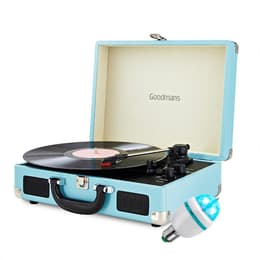 Platine Vinyle Goodmans Retro Bluetooth BLEU - 33/45/78