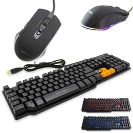 Clavier Cortek QWERTY Italien rétroéclairé GK1 + GP7 Kit Mouse and Keyboard