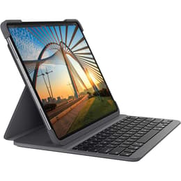 Clavier Logitech QWERTY Italien Sans-fil rétroéclairé Slim folio PRO