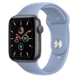 Apple Watch (Series 3) 2017 GPS 42 mm - Aluminium Gris - Bracelet sport Bleu