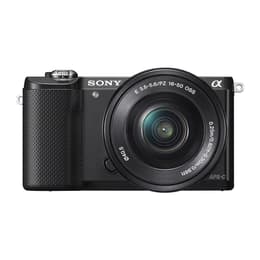 Compact Alpha Ilce 5000 - Noir + Sony Sony 16-50mm f/3.5-5.6 + Sony 55-210mm f/4.5-6.3 OSS f/3.5-5.6 + f/4.5-6.3