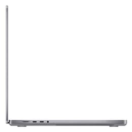 MacBook Pro 16" (2021) - Apple M1 Pro avec CPU 10 cœurs et GPU 16 cœurs - 16Go RAM - SSD 1000Go - QWERTY - Anglais