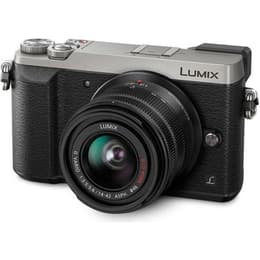 Hybride - Panasonic Lumix DMC-GX80 - Noir/Gris + objectif Panasonic Lumix G Vario ASPH Mega O.I.S. 14-42mm f/3.5-5.6