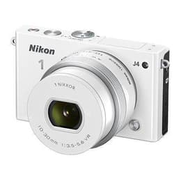 Hybride 1 J4 - Blanc + Nikon 1 Nikkor 10-30mm f/3.5-5.6 VR f/3.5-5.6VR