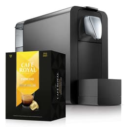 Expresso à capsules Café Royal Compact Pro 1L 1L - Noire