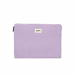 Housse Ordinateurs portables 13" - Coton - Mauve
