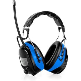 Casque réducteur de bruit sans fil Auna Jackhammer - Bleu