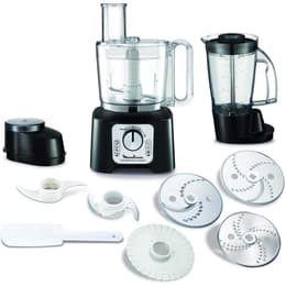 Robot ménager multifonctions Moulinex FP544110 Double Force Compact 2,2000L - Noir