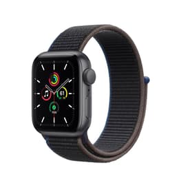 Apple Watch (Series SE) 2020 GPS + Cellular 40 mm - Aluminium Gris sidéral - Boucle sport Noir