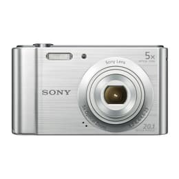 Compact Cyber-shot DSC-W800 - Argent + Compact 5x Optical Zoom 26-130mm f/3.2–6.4 f/3.2–6.4