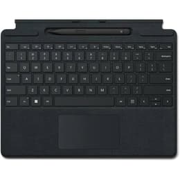 Clavier Microsoft QWERTY Espagnol Sans-fil rétroéclairé Surface Pro X / 8 / 9 Signature Keyboard + Slim Pen