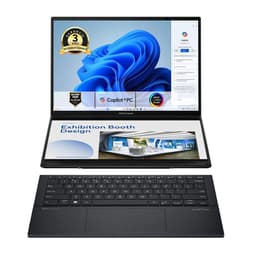 Asus ZenBook Duo 14 OLED (UX8406CA) 14" Core Ultra 9 2.9 GHz - SSD 2 TB - 32 Go - Intel Arc Graphics QWERTY - Arabe