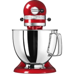 Robot patissier Kitchenaid Artisan 5KSM125EER 4.8L Rouge