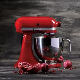 Robot patissier Kitchenaid Artisan 5KSM125EER 4.8L Rouge