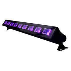Éclairage Ibiza Light 9x3W UV LED BAR