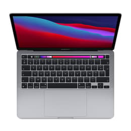 MacBook Pro 13" (2020) - Apple M1 avec CPU 8 cœurs et GPU 8 cœurs - 16Go RAM - SSD 256Go - AZERTY - Français