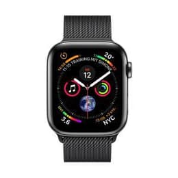 Apple Watch (Series SE) 2020 GPS 44 mm - Aluminium Gris sidéral - Milanais Gris
