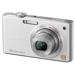 Compact - Panasonic Lumix DMC-FX40 Blanc Compatta Leica DC Vario-Elmarit 25-125 mm f/2.8-5.9