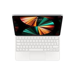iPad Magic Keyboard (iPad non inclus) 12.9" (2021) sans fil - Blanc - QWERTY - Anglais (UK)