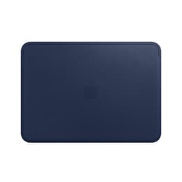 Housse Macbook 12" - Cuir - Bleu