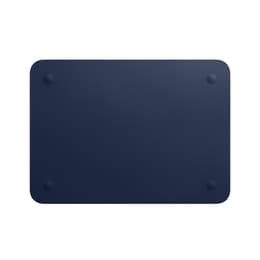 Housse Macbook 12" - Cuir - Bleu