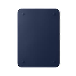 Housse Macbook 12" - Cuir - Bleu