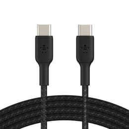 Belkin - Câble à gaine tressé USB-C vers Lightning - 3M Noir