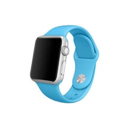 Apple Watch (Series 1) 2016 GPS 38 mm - Aluminium Argent - Sport Bleu