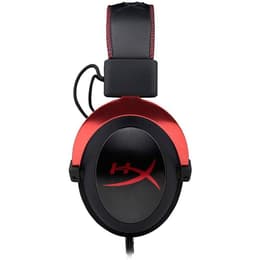 Casque gaming filaire avec micro Kingston HyperX Cloud II - Rouge/Noir