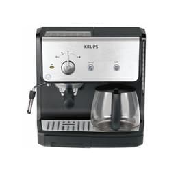 Cafetière expresso combiné Compatible dosettes papier (E.S.E) Krups XP2000 1,2000L - Noir/Gris