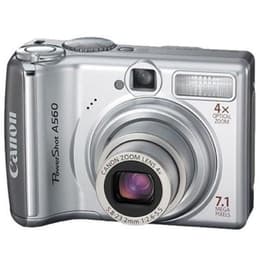 Compact Powershot A560 - Argent + Canon Canon Zoom Lens 4x 5.8-23.2mm f/2.6-5.5 f/2.6-5.5