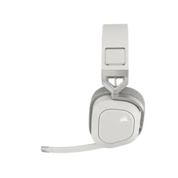 Casque gaming sans fil avec micro Corsair HS80 MAX WIRELESS - Blanc