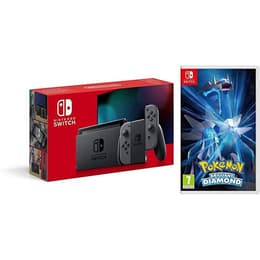 Switch 32Go - Gris + Pokémon Brilliant Diamond