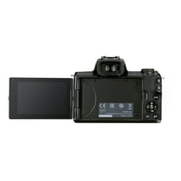 Hybride - Canon EOS M50 Mark II Noir + Objectif Canon EF-M 15-45mm f/3.5-6.3 + EF-M 28mm f/3.5 IS STM