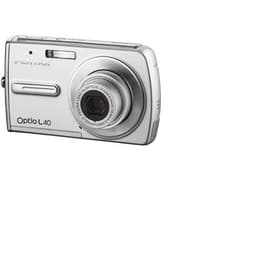 Compact Optio L40 - Argent + Pentax Lens 37.5-112.5mm f/2.8-5.2 f/2.8-5.2