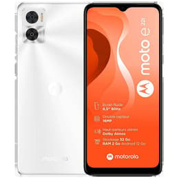 Motorola Moto E22i 32 Go - Blanc - Débloqué - Dual-SIM