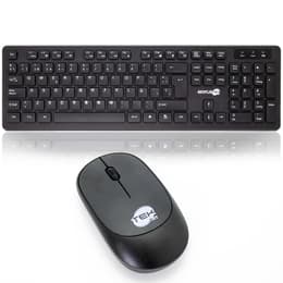 Clavier Simpletek QWERTY Espagnol Sans-fil MK-03B