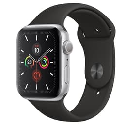 Apple Watch (Series 1) 2015 GPS 38 mm - Aluminium Argent - Bracelet sport Noir