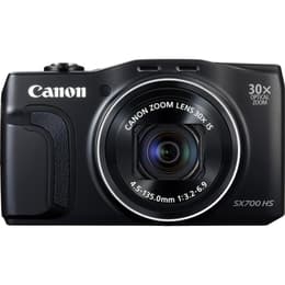 Compact PowerShot SX700 HS - Noir + Canon Zoom Lens 30X IS 25-750mm f/3.2-6.9 f/3.2-6.9