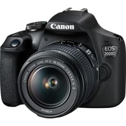 Reflex EOS 2000D - Noir + Canon Zoom EF-S 18-55mm f/3.5-5.6 IS II f/3.5-5.6