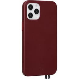 Coque iPhone 12 Pro Max - Plastique - Rouge bordeaux