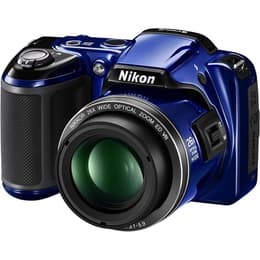 Compact - Nikon CoolPix L810 Bleu + Objectif Nikon Nikkor 26X Wide Optical Zoom ED VR 4.0-104mm f/3.1-5.9
