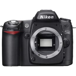 Reflex D80 - Noir + Nikon Nikkor AF-S DX G ED VR II f/3.5-5.6
