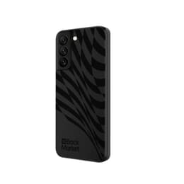 Coque Back Market Galaxy S22 et écran de protection - Plastique recyclé - Noir Motif Vague