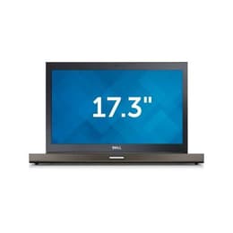 Dell Precision M6800 17" Core i7 2.8 GHz - SSD 256 Go + HDD 1 To - 32 Go QWERTY - Anglais