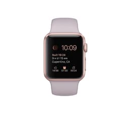 Apple Watch (Series 1) 2016 GPS 38 mm - Aluminium Or rose - Sport Rose
