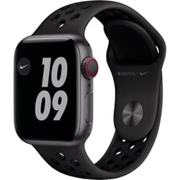 Apple Watch () 2020 GPS + Cellular 40 mm - Aluminium Gris sidéral - Sport Nike Noir
