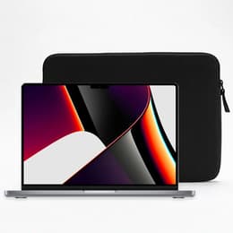 Housse MacBook Pro 14" (2021-2023) - Polyester - Noir